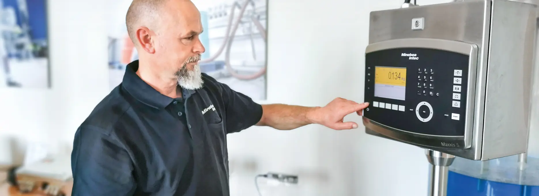 Virtual Showroom mit Industriewaagen