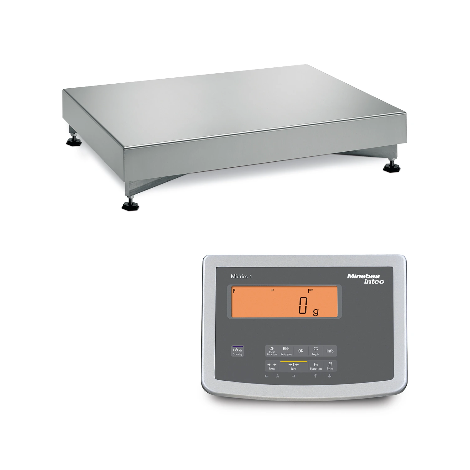 Minebea Intec Midrics Komplettwaage Lackiert MW1P1-300GF-LCE 300 kg / 0,1 kg